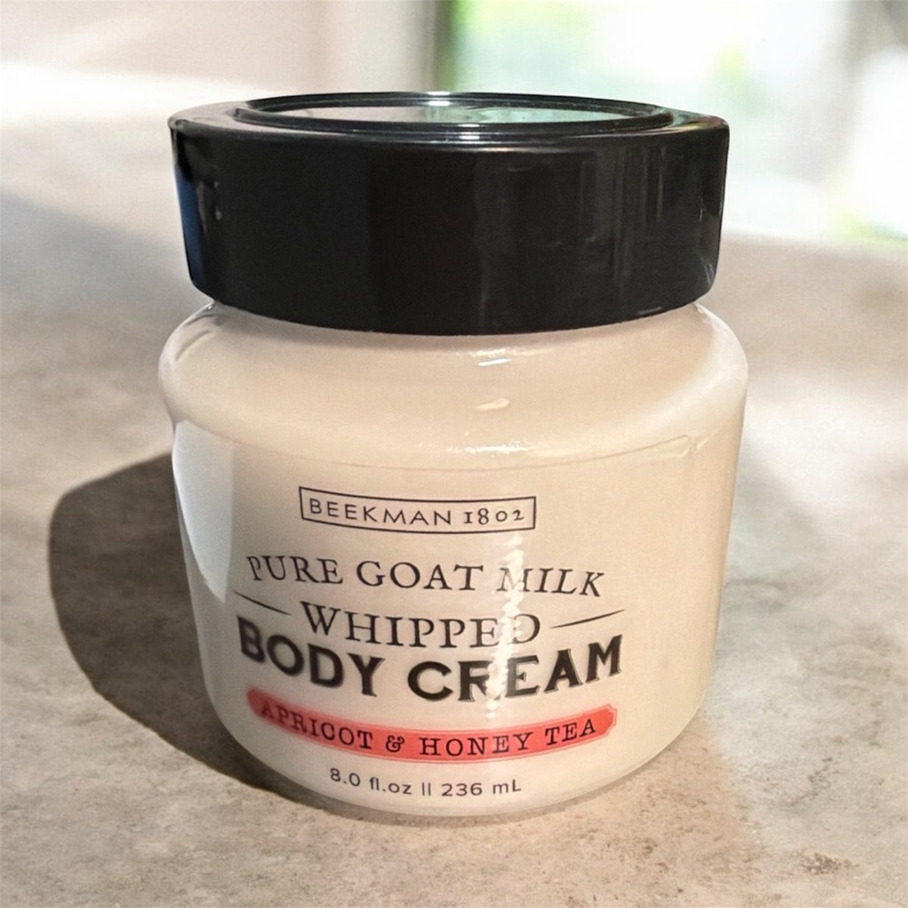 Beekman 1802 Whipped Body Cream APRICOT & HONEY TEA 8oz NWOT